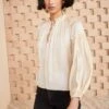 ULLA JOHNSON Maeve Blouse - Dawn