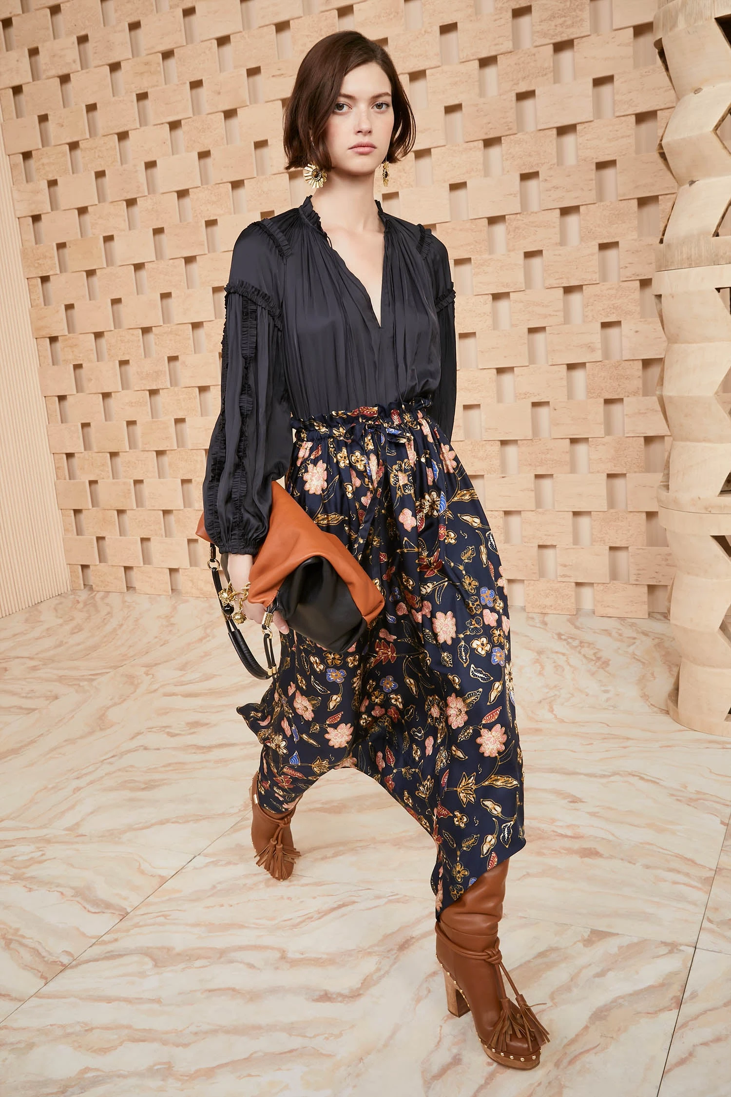 ULLA JOHNSON Maeve Blouse - Noir 5 ULLA JOHNSON Maeve Blouse - Noir - Image 3