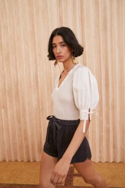 ULLA JOHNSON Pia Top - Oatmeal -Ullyla Shop SHOT 137 0188 ulla johnson white pia top oatmeal UJ99 view 1