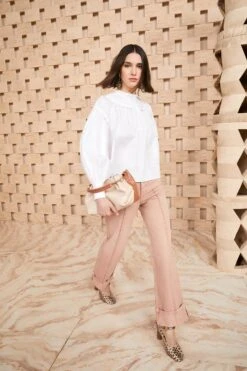 ULLA JOHNSON Marika Blouse - Blanc -Ullyla Shop SHOT 165 0094 ULLA JOHNSON MARIKA BLOUSE BLANC UJ990208 view 1