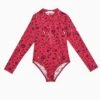ULLA JOHNSON Girls Amaya One Piece - Poppy Floral