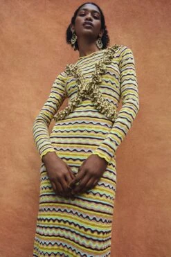 ULLA JOHNSON Pascale Dress - Shell -Ullyla Shop UJ PF23 PDP CROP 1500x2250 LOOK 24 1