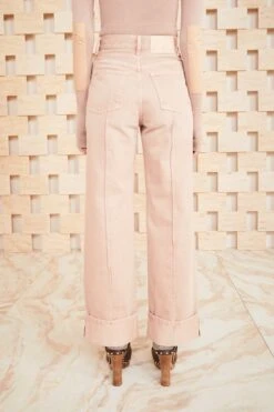 ULLA JOHNSON The Genevieve Jean - Rosewood Wash -Ullyla Shop ULLA JOHNSON GENEVIEVE JEAN ROSEWOODWASH UJ990420 view 5