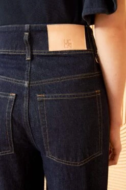 ULLA JOHNSON The Yvette Jean - Tigris Rigid Wash 9 ULLA JOHNSON The Yvette Jean - Tigris Rigid Wash -Ullyla Shop ULLA JOHNSON YETTE JEAN TIGRIS RIGID WASH 03