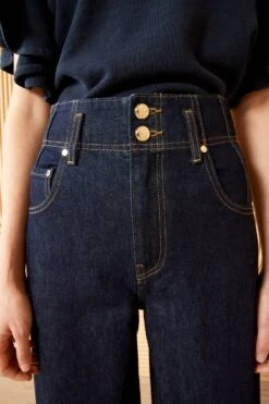 ULLA JOHNSON The Yvette Jean - Tigris Rigid Wash 10 ULLA JOHNSON The Yvette Jean - Tigris Rigid Wash -Ullyla Shop ULLA JOHNSON YETTE JEAN TIGRIS RIGID WASH 04