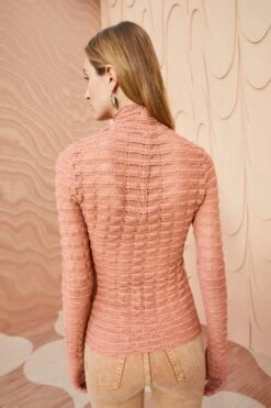 ULLA JOHNSON Adora Turtleneck - Copper -Ullyla Shop ULLA JOHNSON Adora Turtleneck COPPER 0461