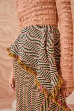 ULLA JOHNSON Agatha Skirt - Tiger's Eye -Ullyla Shop ULLA JOHNSON Agatha Skirt TIGER SEYE 02 ALT