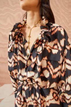 ULLA JOHNSON Aida Jumpsuit - Obsidian -Ullyla Shop ULLA JOHNSON Aida Jumpsuit OBSIDIAN 02 ALT