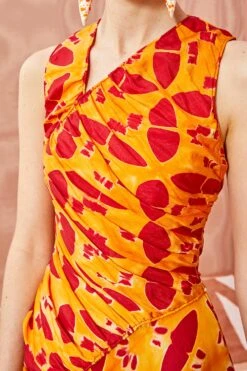 ULLA JOHNSON Alani Gown - Tigerlilly -Ullyla Shop ULLA JOHNSON Alani Gown TIGERLILLY 05