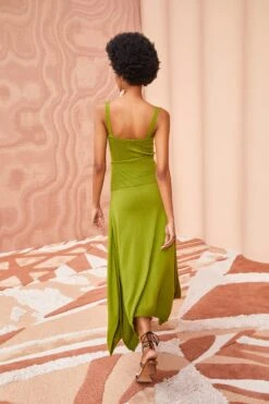 ULLA JOHNSON Alessi Skirt - Willow -Ullyla Shop ULLA JOHNSON Alessi Skirt WILLOW 0130