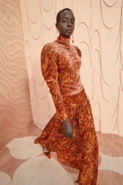 ULLA JOHNSON Althea Turtleneck - Sienna -Ullyla Shop ULLA JOHNSON Althea Turtleneck SIENNA 0075