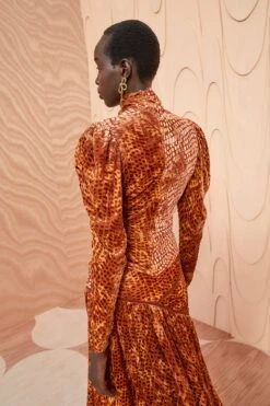 ULLA JOHNSON Althea Turtleneck - Sienna -Ullyla Shop ULLA JOHNSON Althea Turtleneck SIENNA 0094