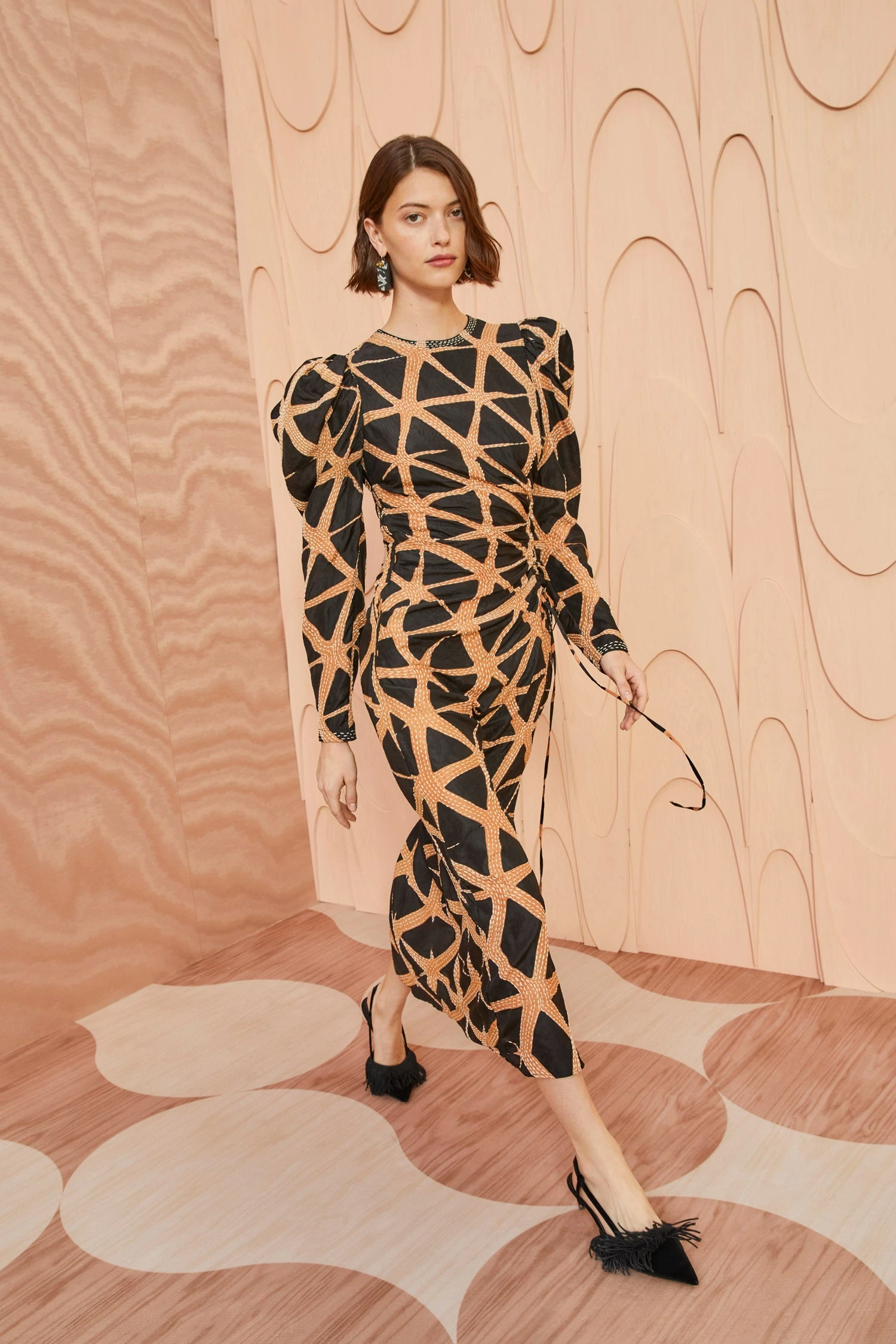 ULLA JOHNSON Amalie Dress - Onyx 3 ULLA JOHNSON Amalie Dress - Onyx