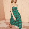 ULLA JOHNSON Amaliya Dress - Malachite