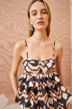 ULLA JOHNSON Amrita Top - Obsidian 11 ULLA JOHNSON Amrita Top - Obsidian -Ullyla Shop ULLA JOHNSON Amrita Top OBSIDIAN 05