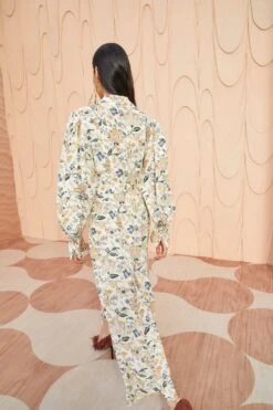 ULLA JOHNSON Athena Dress - Gardenia -Ullyla Shop ULLA JOHNSON Athena Dress GARDENIA 0236