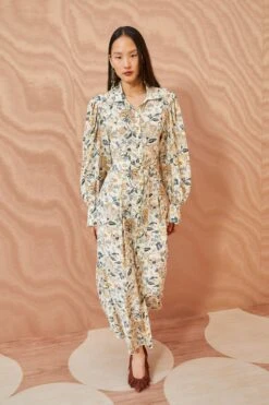 ULLA JOHNSON Athena Dress - Gardenia -Ullyla Shop ULLA JOHNSON Athena Dress GARDENIA 0255