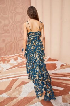 ULLA JOHNSON Aveline Gown - Moonlight Floral -Ullyla Shop ULLA JOHNSON Aveline Gown MOONLIGHT FLORAL 04 bbce34b8 169d 4fc3 bb8e b6ff1510859a