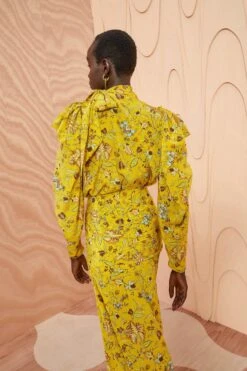 ULLA JOHNSON Brea Blouse - Mimosa -Ullyla Shop ULLA JOHNSON Brea Blouse MIMOSA 0173