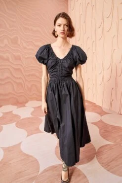 ULLA JOHNSON Cecile Dress - Noir