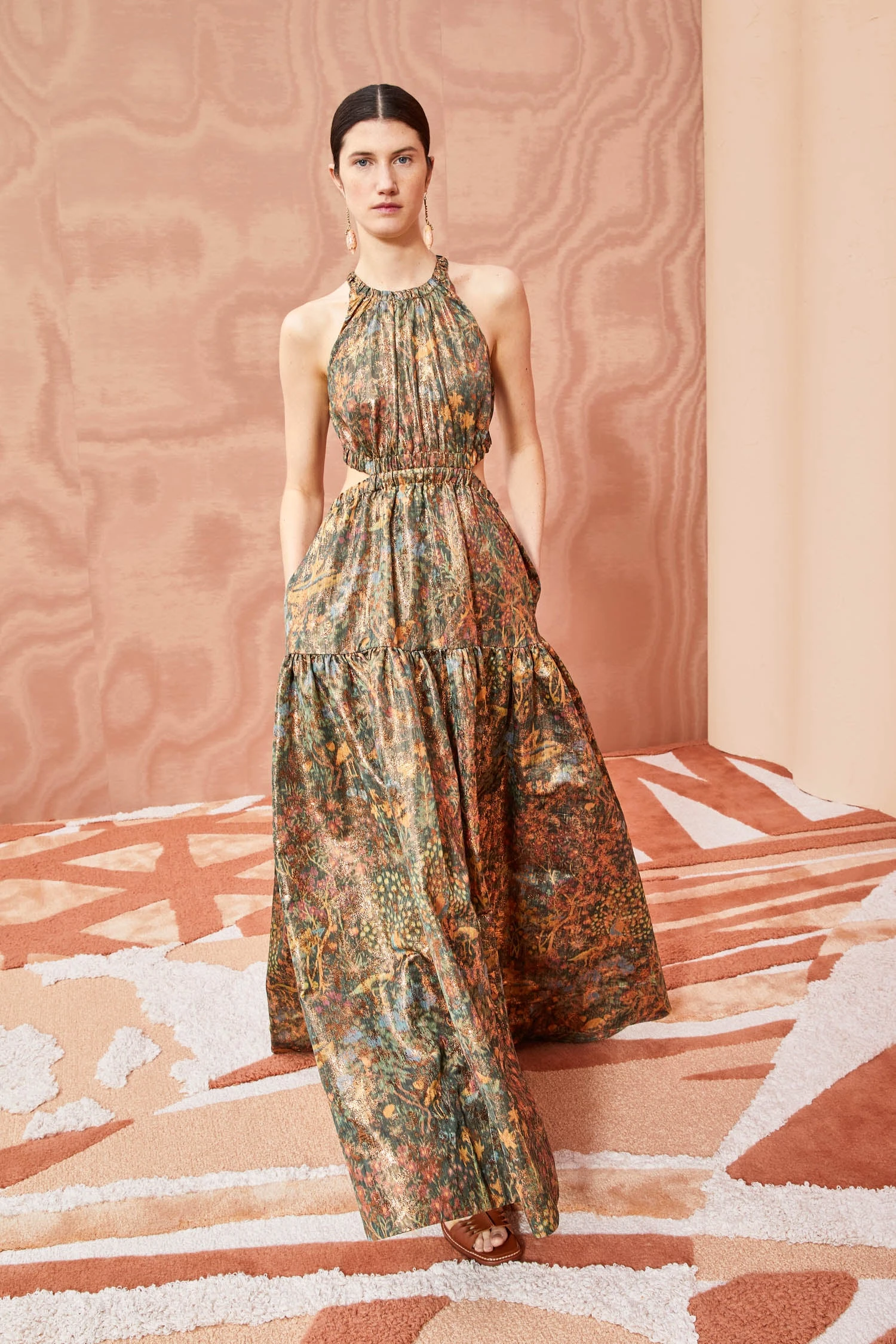 ULLA JOHNSON Celestina Gown - Woodland 3 ULLA JOHNSON Celestina Gown - Woodland