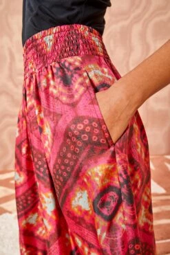 ULLA JOHNSON Clemence Pants - Wild Rose -Ullyla Shop ULLA JOHNSON Clemence Pants WILD ROSE 04