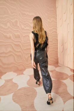 ULLA JOHNSON Cyrus Pant - Noir -Ullyla Shop ULLA JOHNSON Cyrus Pant NOIR 0067