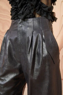 ULLA JOHNSON Cyrus Pant - Noir -Ullyla Shop ULLA JOHNSON Cyrus Pant NOIR 02 ALT