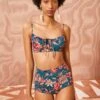 ULLA JOHNSON Deia Bikini Top - Delphinium