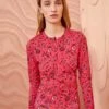 ULLA JOHNSON Dione Rash Guard - Poppy Floral 1 ULLA JOHNSON Dione Rash Guard - Poppy Floral -Ullyla Shop ULLA JOHNSON Dione Rash Guard POPPY FLORAL 01 MAIN