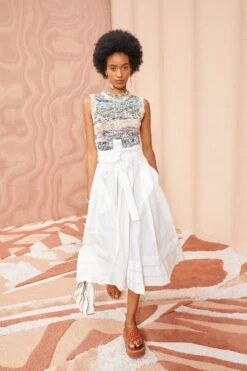 ULLA JOHNSON Dylan Skirt - Pristine -Ullyla Shop ULLA JOHNSON Dylan Skirt PRISTINE 03