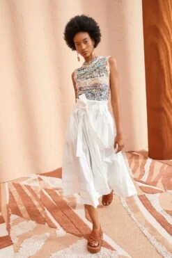 ULLA JOHNSON Dylan Skirt - Pristine -Ullyla Shop ULLA JOHNSON Dylan Skirt PRISTINE 05