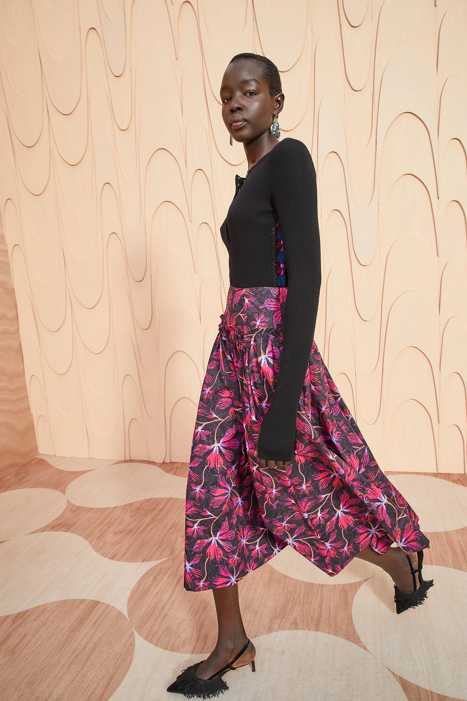 ULLA JOHNSON Emmy Skirt - Zinnia 5 ULLA JOHNSON Emmy Skirt - Zinnia - Image 3