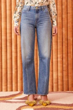 New Release -Ullyla Shop ULLA JOHNSON Esme Jean DANUBE MEDIUM WASH 02 ALT