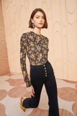 ULLA JOHNSON Eve Top - Maple -Ullyla Shop ULLA JOHNSON Eve Top MAPLE 02 ALT