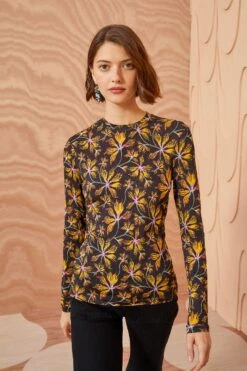 ULLA JOHNSON Eve Top - Maple -Ullyla Shop ULLA JOHNSON Eve Top MAPLE 05