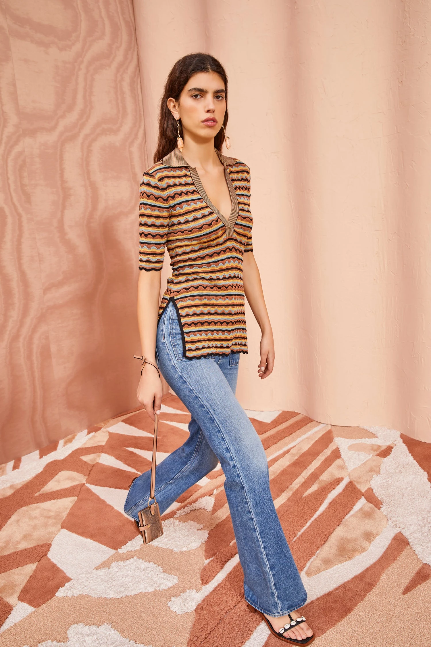 ULLA JOHNSON Felix Top - Tiger's Eye 5 ULLA JOHNSON Felix Top - Tiger's Eye - Image 3