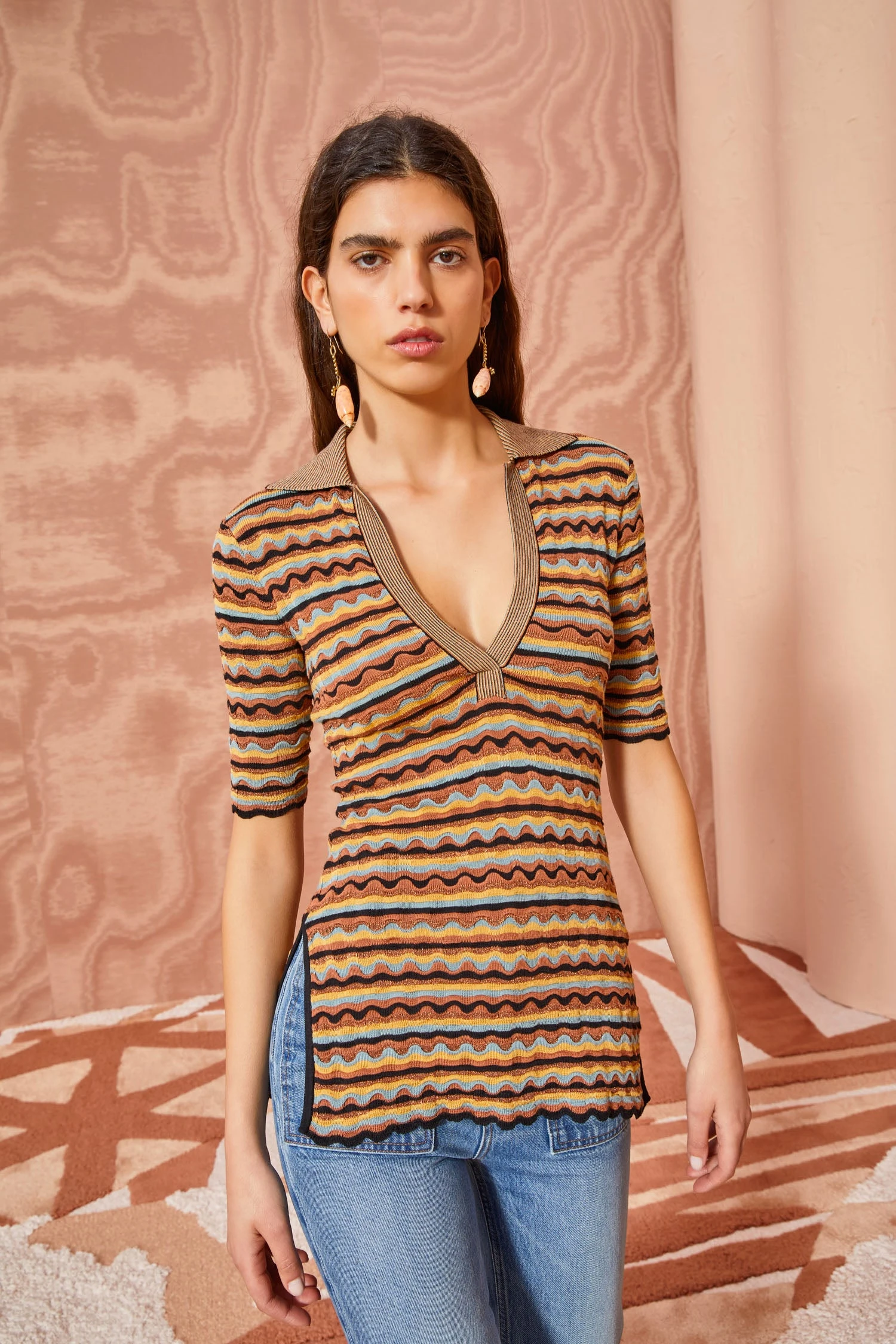 ULLA JOHNSON Felix Top - Tiger's Eye 3 ULLA JOHNSON Felix Top - Tiger's Eye