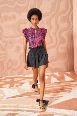 ULLA JOHNSON Fleur Top - Snapdragon -Ullyla Shop ULLA JOHNSON Fleur Top SNAPDRAGON 01 MAIN