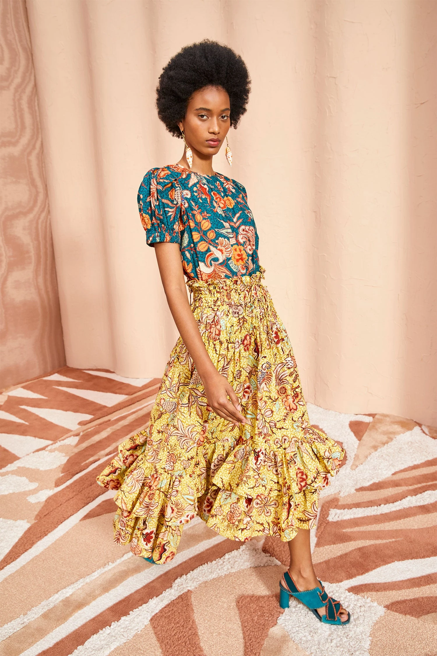 ULLA JOHNSON Frances Top - Delphinium 7 ULLA JOHNSON Frances Top - Delphinium - Image 5