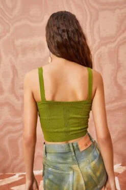 ULLA JOHNSON Giselle Top - Willow -Ullyla Shop ULLA JOHNSON Giselle Top WILLOW 0077