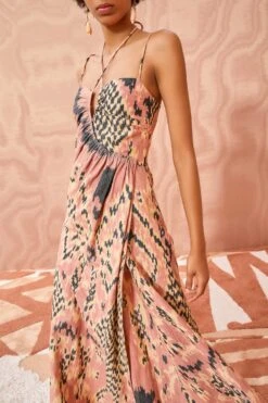 ULLA JOHNSON Imara Dress - Honeycomb -Ullyla Shop ULLA JOHNSON Imara Dress HONEYCOMB 05