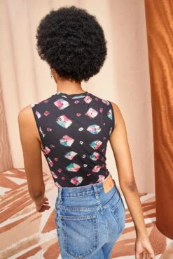 ULLA JOHNSON Ines Top - Nocturne -Ullyla Shop ULLA JOHNSON Ines Top NOCTURNE 04