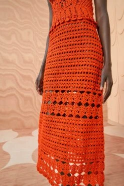 ULLA JOHNSON Innika Dress - Carnelian -Ullyla Shop ULLA JOHNSON Innika Dress CARNELIAN 0181