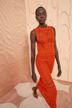 ULLA JOHNSON Innika Dress - Carnelian -Ullyla Shop ULLA JOHNSON Innika Dress CARNELIAN 0230