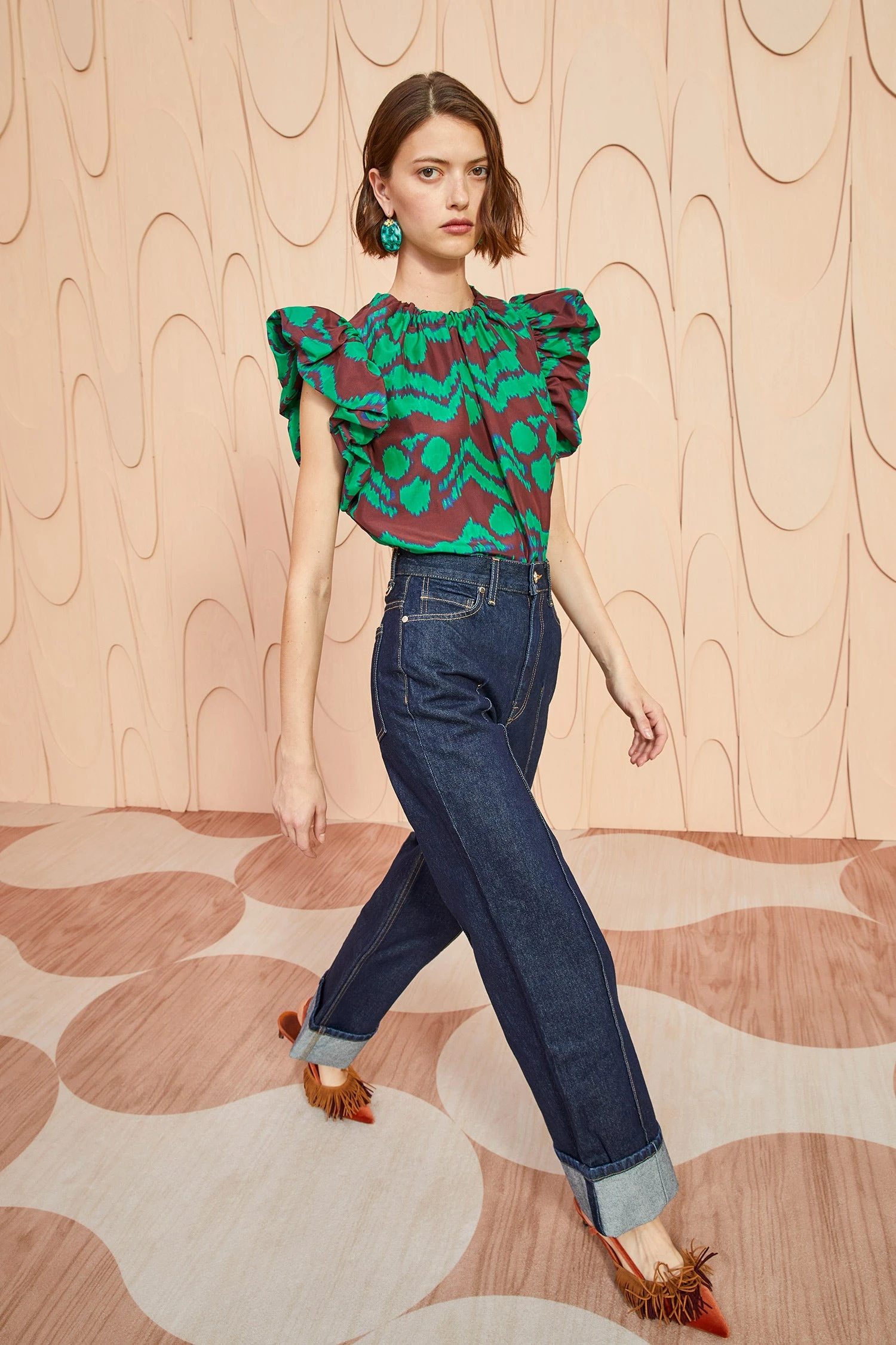 ULLA JOHNSON Iren Top - Malachite 5 ULLA JOHNSON Iren Top - Malachite - Image 3