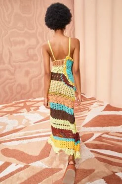 ULLA JOHNSON Isolda Dress - Passiflora -Ullyla Shop ULLA JOHNSON Isolda Dress PASSIFLORA 0161