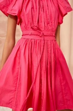 ULLA JOHNSON Jessa Dress - Orchid -Ullyla Shop ULLA JOHNSON Jessa Dress ORCHID 03