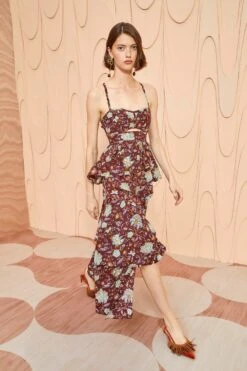 ULLA JOHNSON Josanna Gown - Heliotrope 9 ULLA JOHNSON Josanna Gown - Heliotrope -Ullyla Shop ULLA JOHNSON Josanna Gown HELIOTROPE 0029