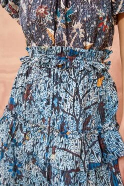 ULLA JOHNSON Josette Skirt - Morning Glory -Ullyla Shop ULLA JOHNSON Josette Skirt MORNING GLORY 05